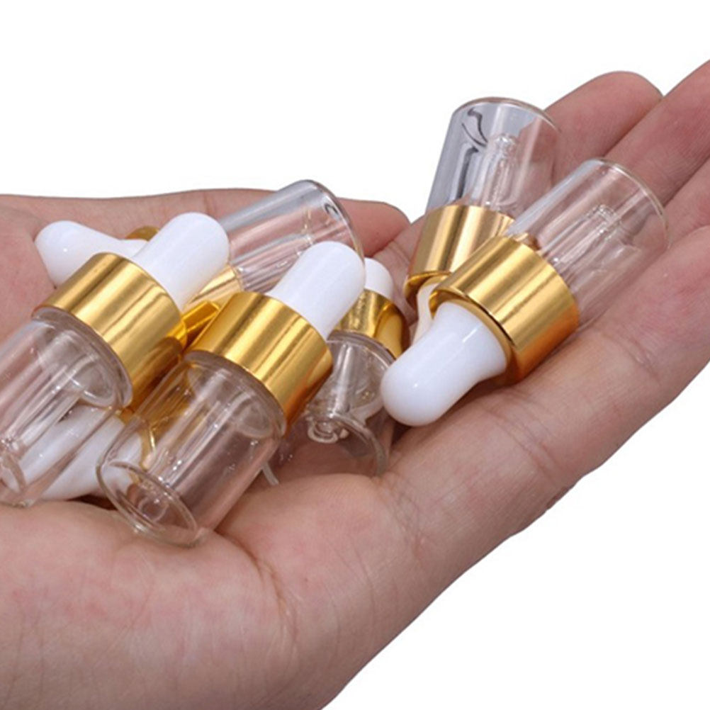 Beard Oil - 30Pcs Essential Oil Dropper Bottles Glass