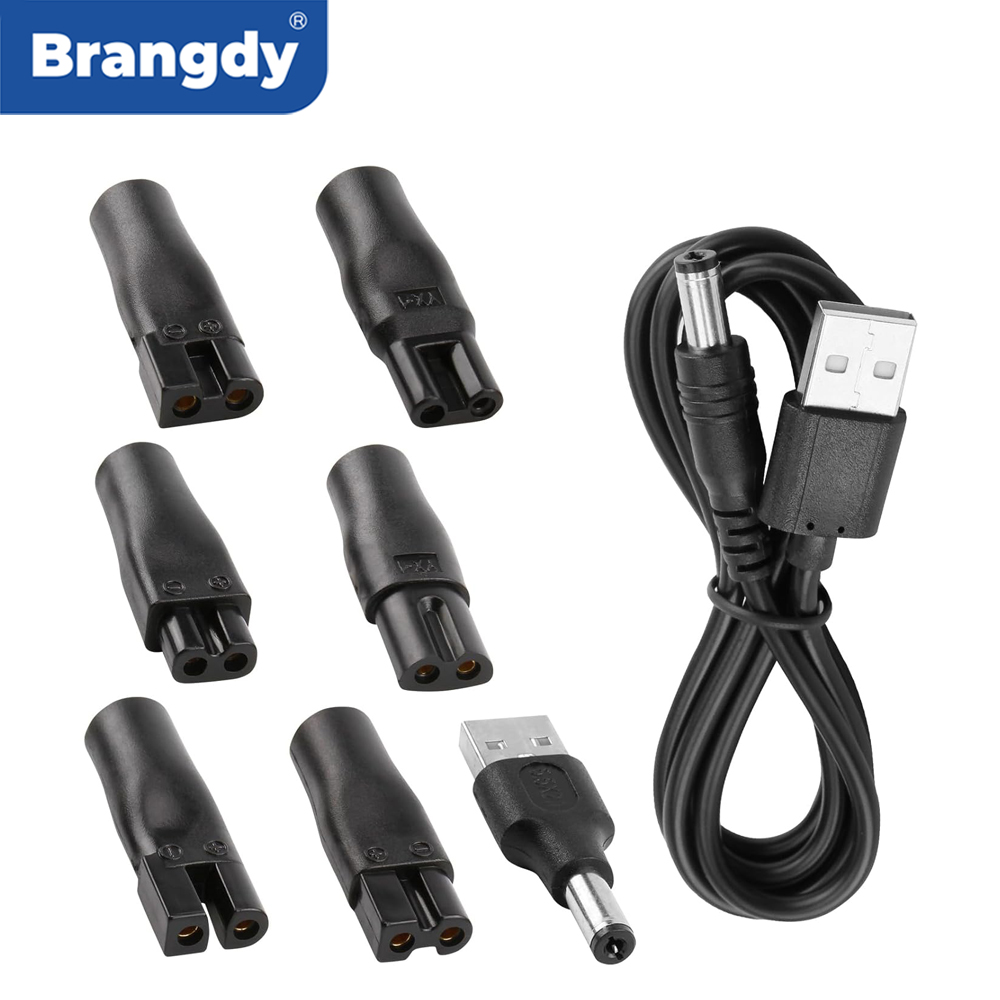 Brangdy 8 PCS Replacement Powe - Beard Trimmer ulasan dan harga