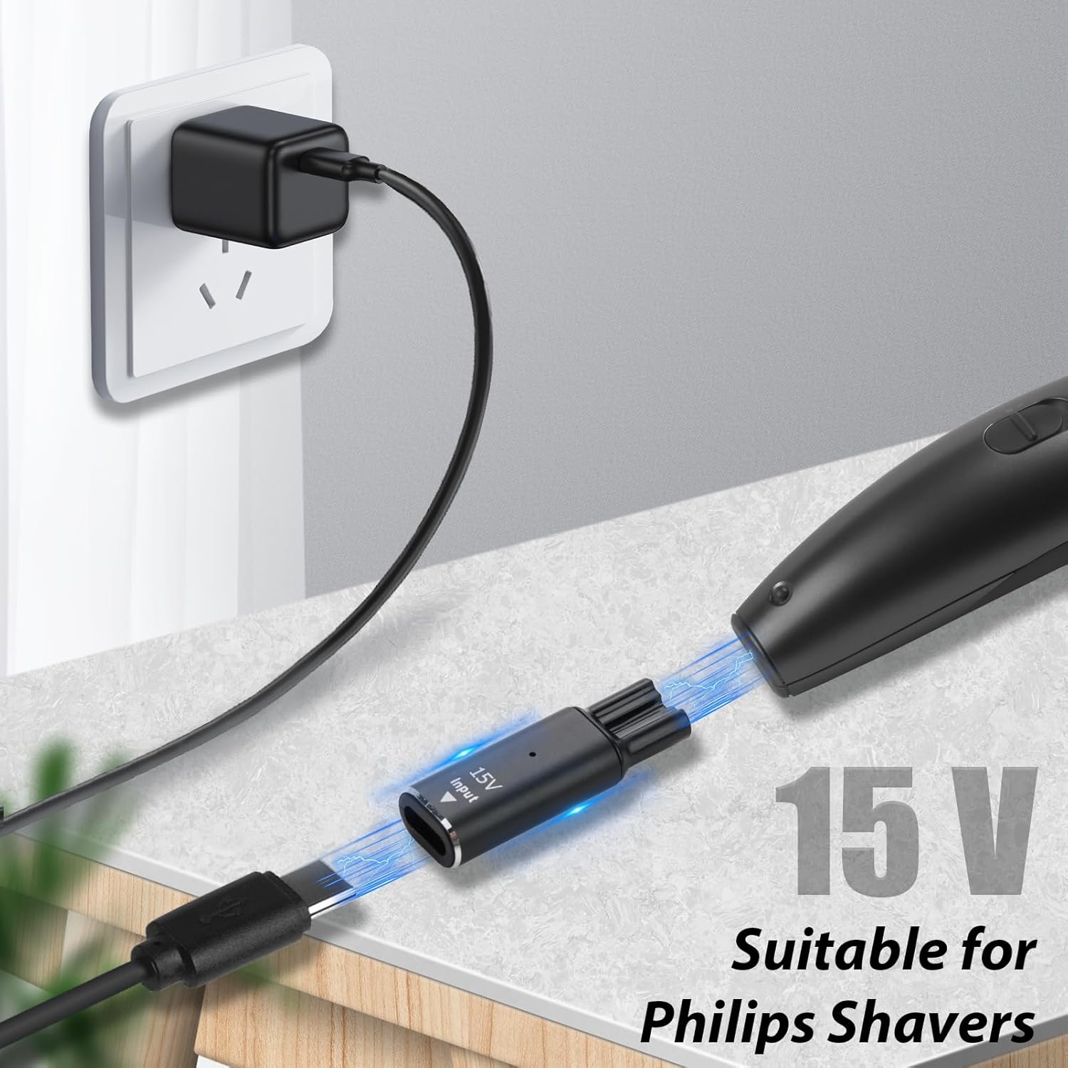 Brangdy 15V HQ8505 Type-C Shav - Body Trimmer ulasan dan harga