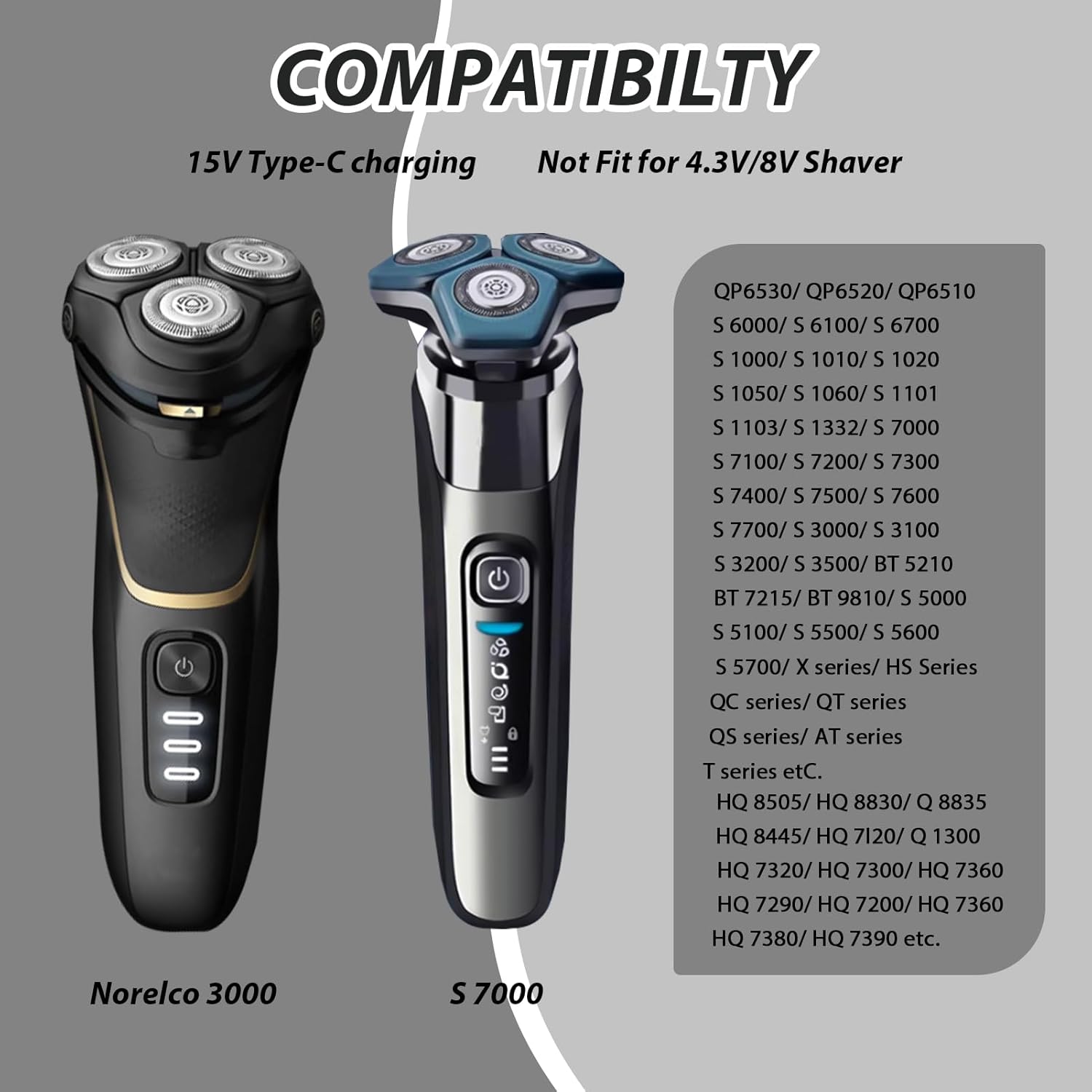 Brangdy 15V HQ8505 Type-C Shav - Body Trimmer ulasan dan harga