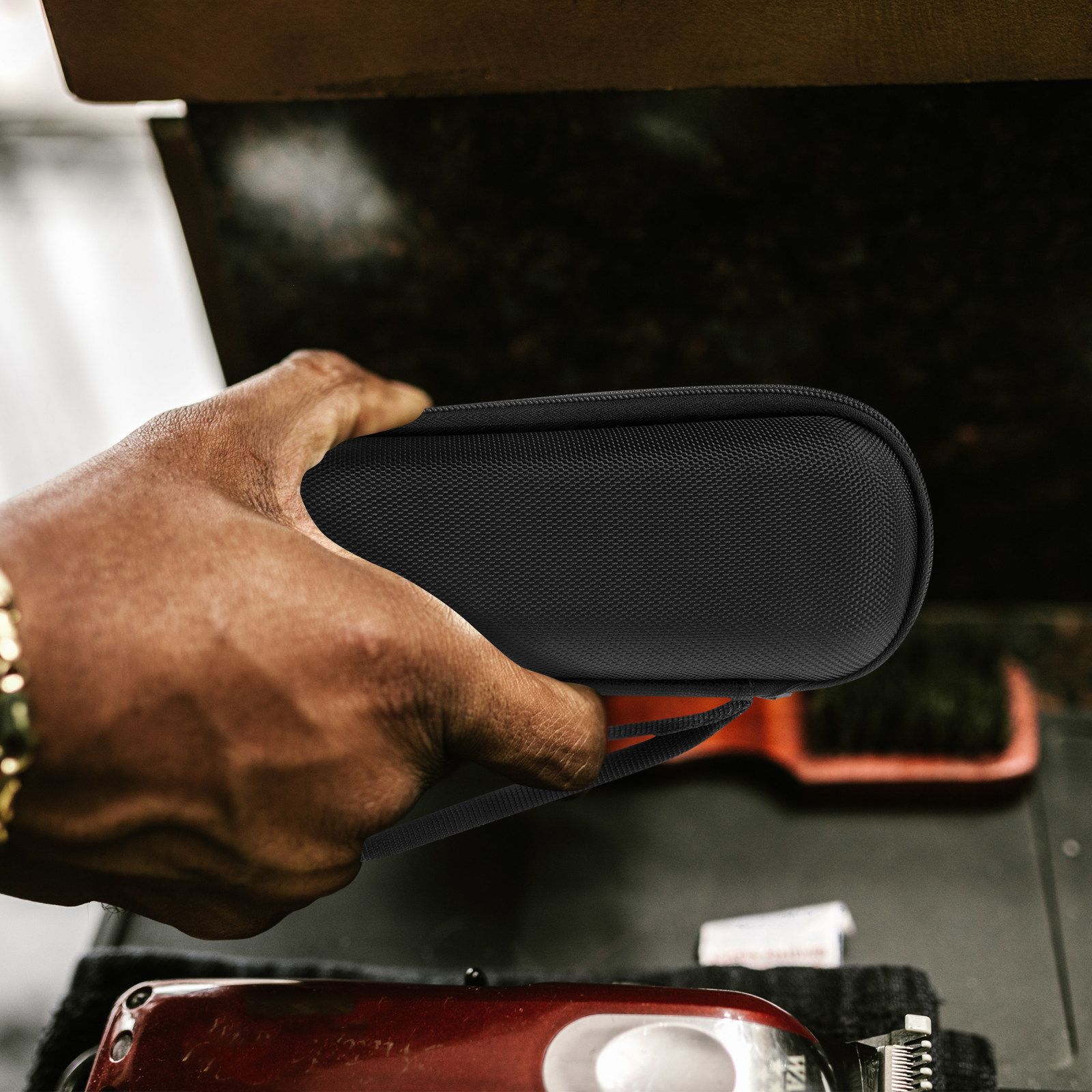 Razor Travel Case Premium Eva  - Electric Razor ulasan dan harga