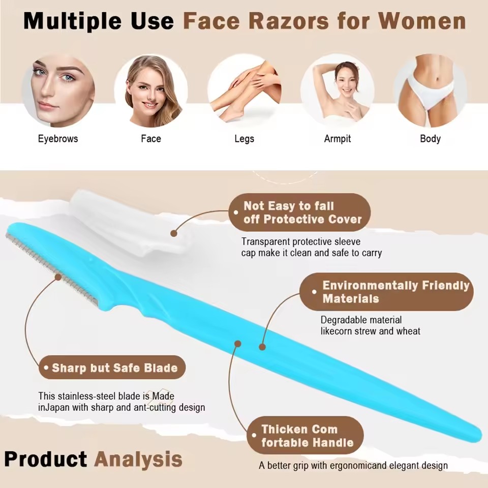 3/30/40Pcs Eyebrow Trimmer Mak - Hair Clipper ulasan dan harga
