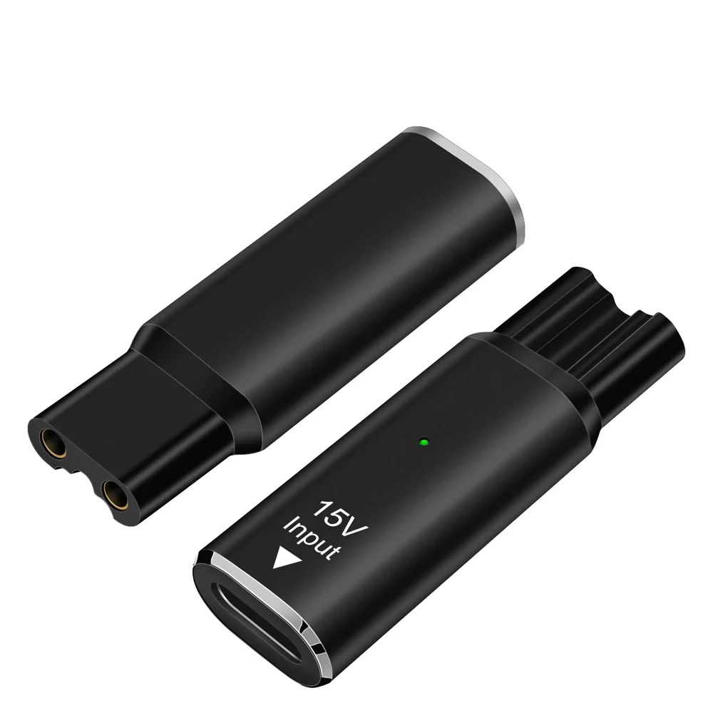 15V Type-C Shaver Adapter, Cha - Beard Trimmer ulasan dan harga