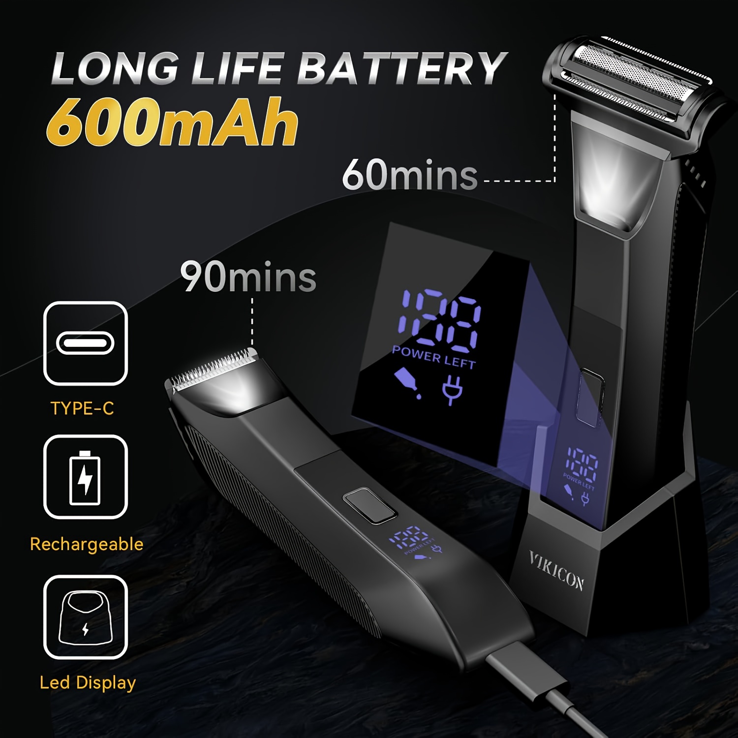Mijia Youpin 2 in 1 Electric H - Mens Grooming Travel Kit ulasan dan harga