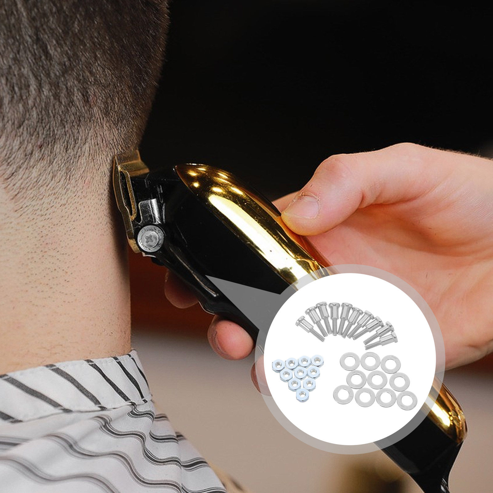 Hair Clipper Repair Screw Set  - Hair Clipper ulasan dan harga