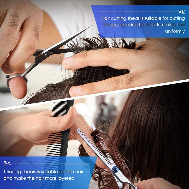 Hair Cutting Scissors Set 6 In - Grooming Scissors ulasan dan harga