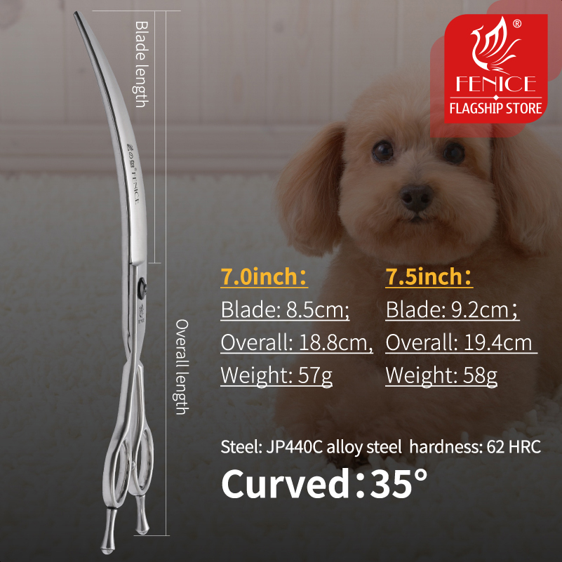 Fenice Professional Left Hand  - Grooming Scissors ulasan dan harga