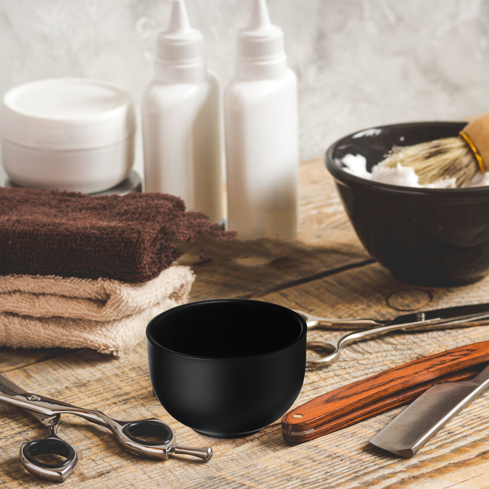 Black Stainless Steel Shaving  - Shaving Cream ulasan dan harga