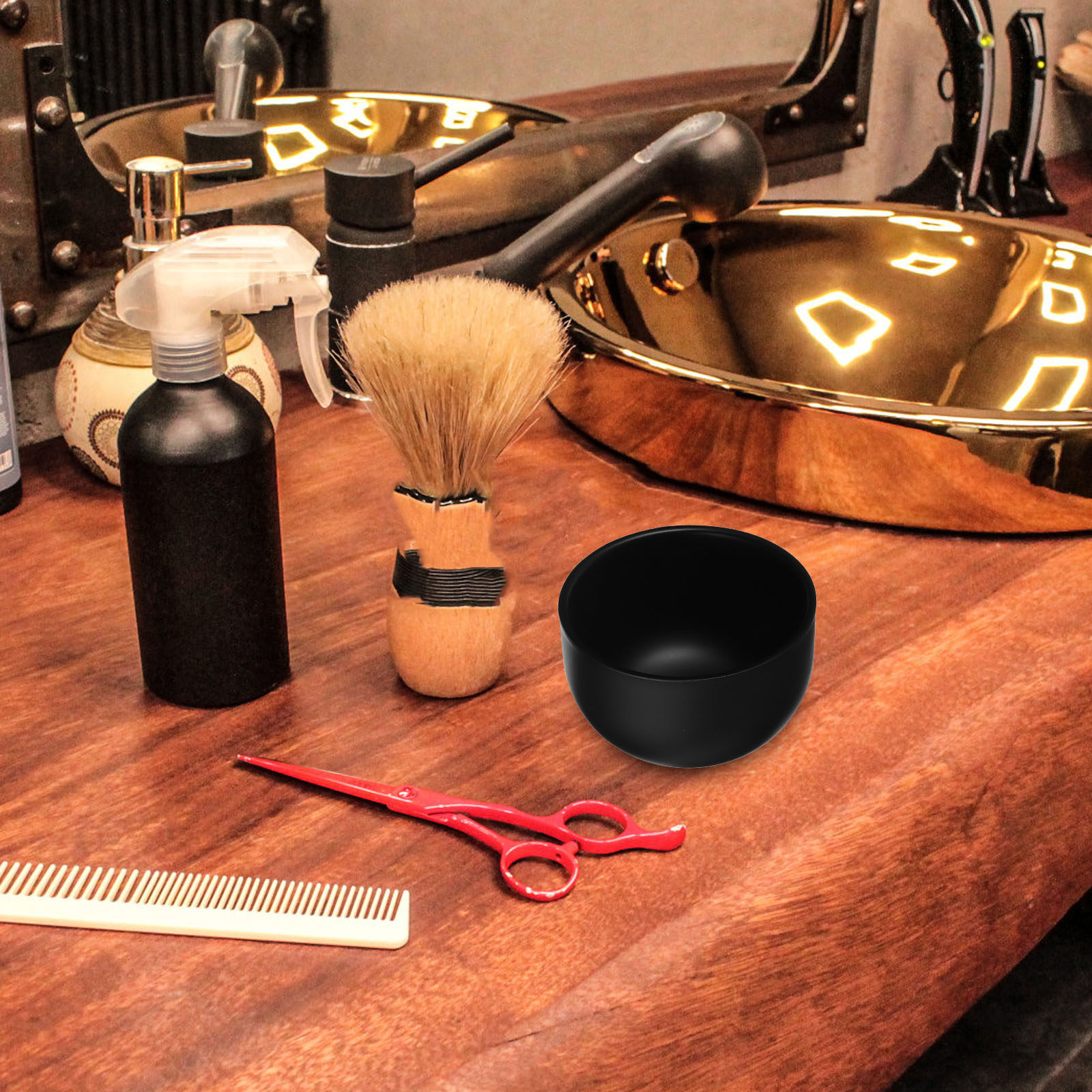 Black Stainless Steel Shaving  - Shaving Cream ulasan dan harga
