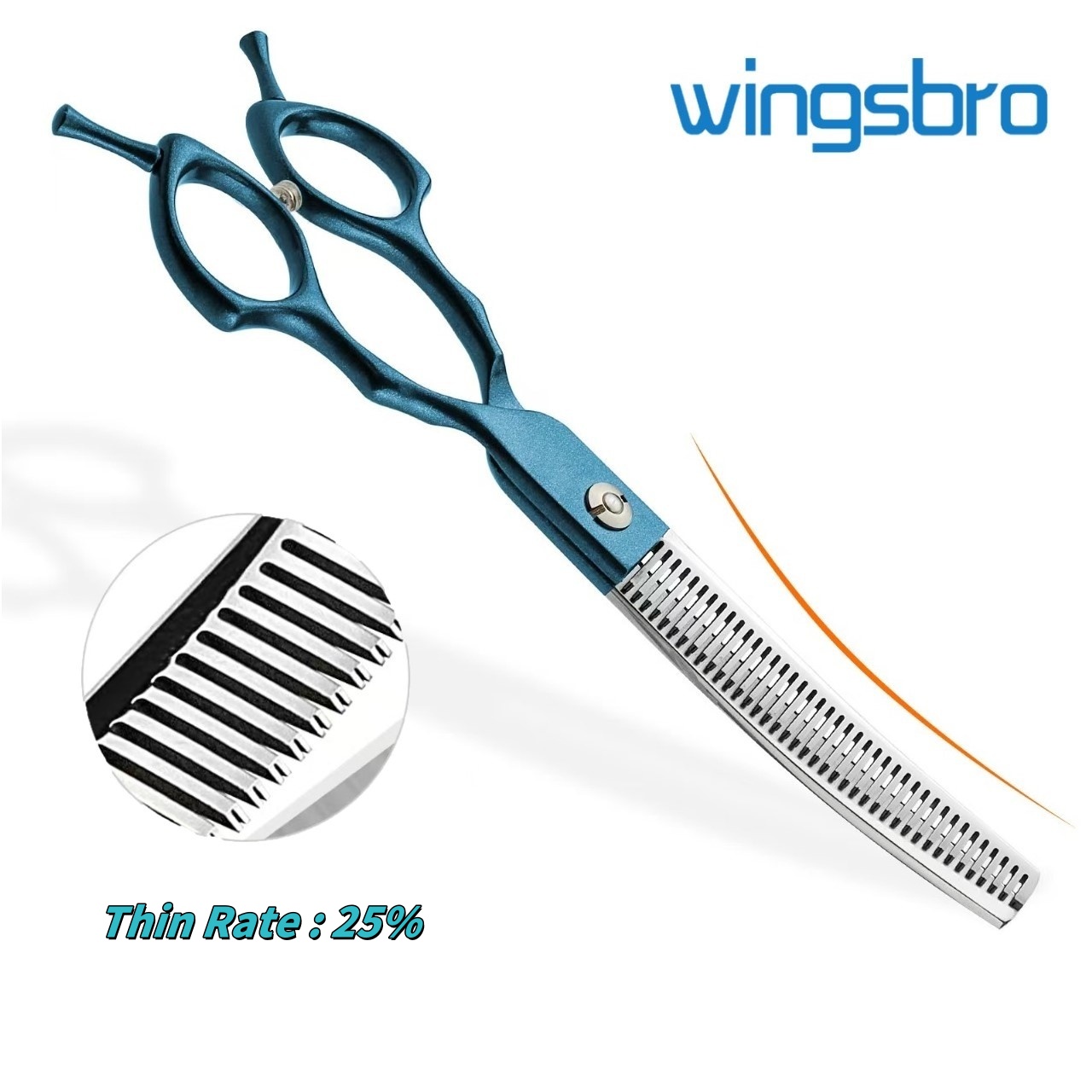 7inch Curved Chunkers Shears S - Grooming Scissors ulasan dan harga