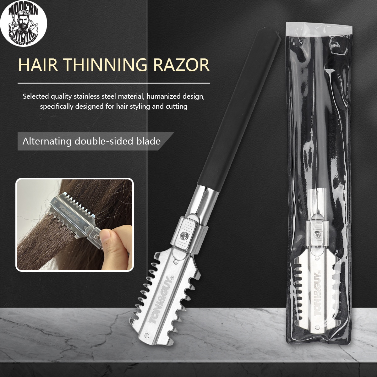 Salon Double-Edge Shaving Hair - Beard Trimmer ulasan dan harga