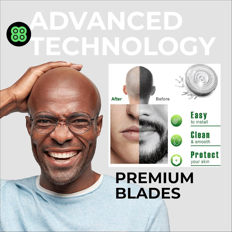 Shaver Replacement Heads for S - Aftershave ulasan dan harga